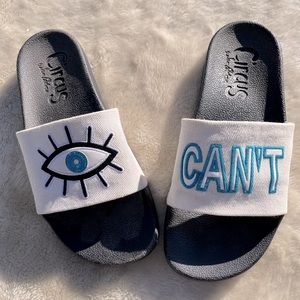 Sam Edelman “👁 CAN’T” Slides
